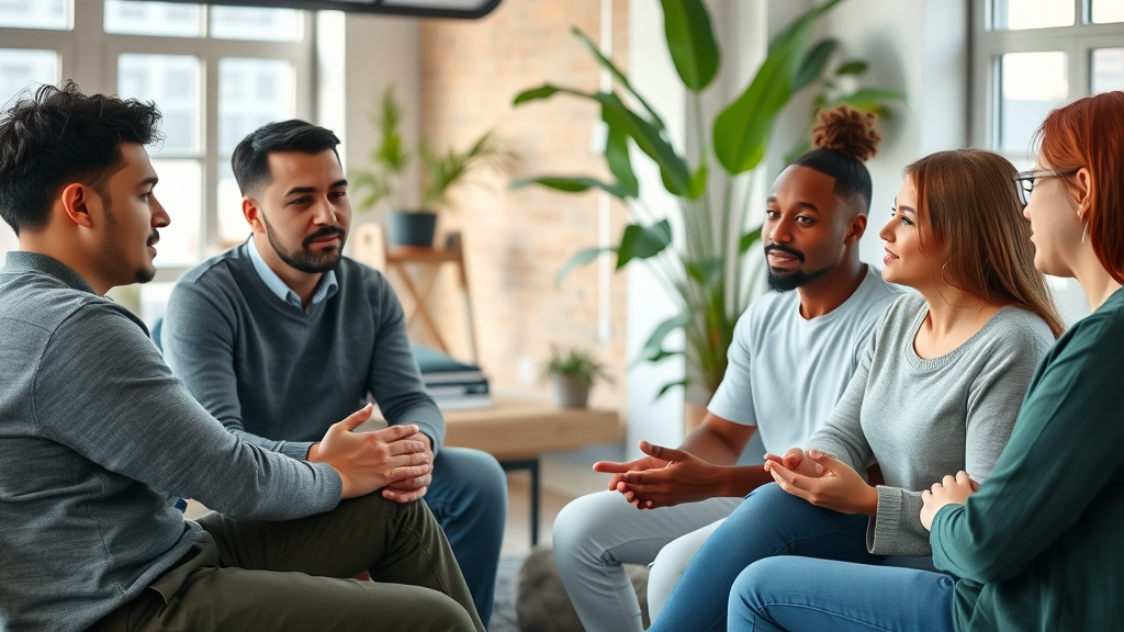 group therapy relationship counseling brooklyn multicultural couples eclectic counseling modern loft