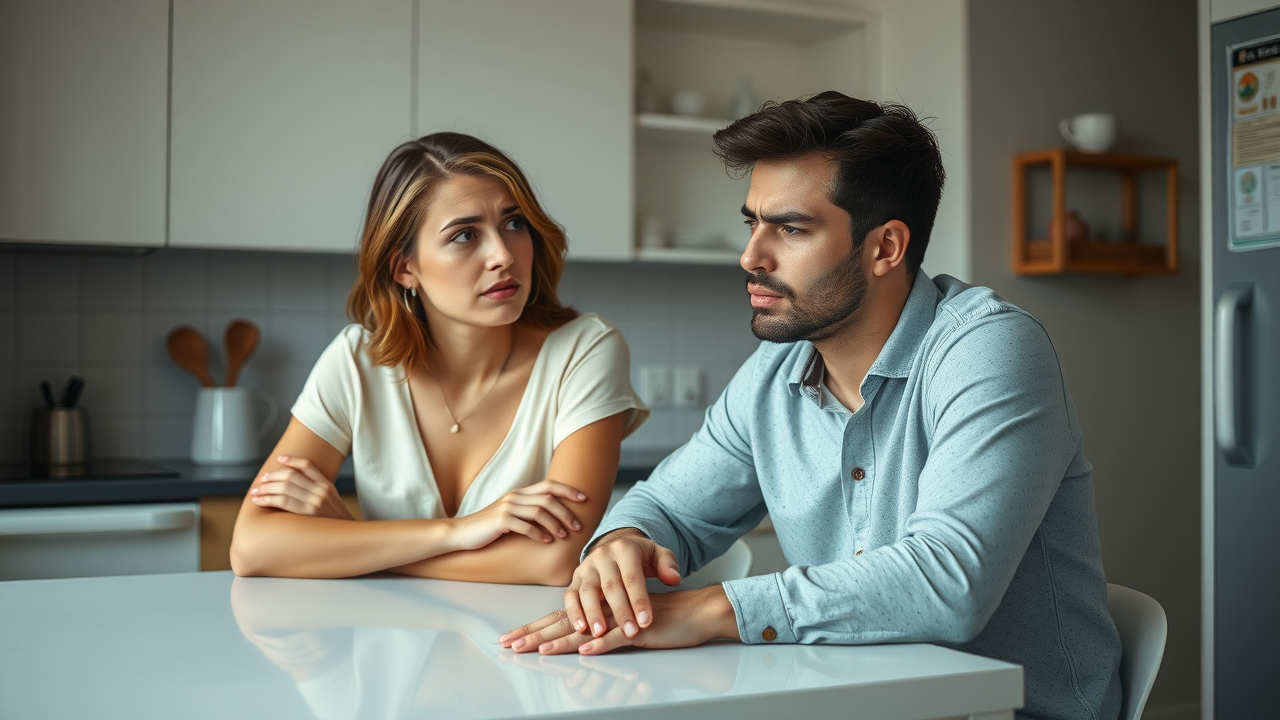 couple considering relationship counseling brooklyn signs emotional distance morning kitchen