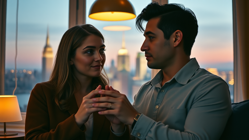 Reflective couple calculating costs and benefits of couples therapy - is couple therapy worth it?